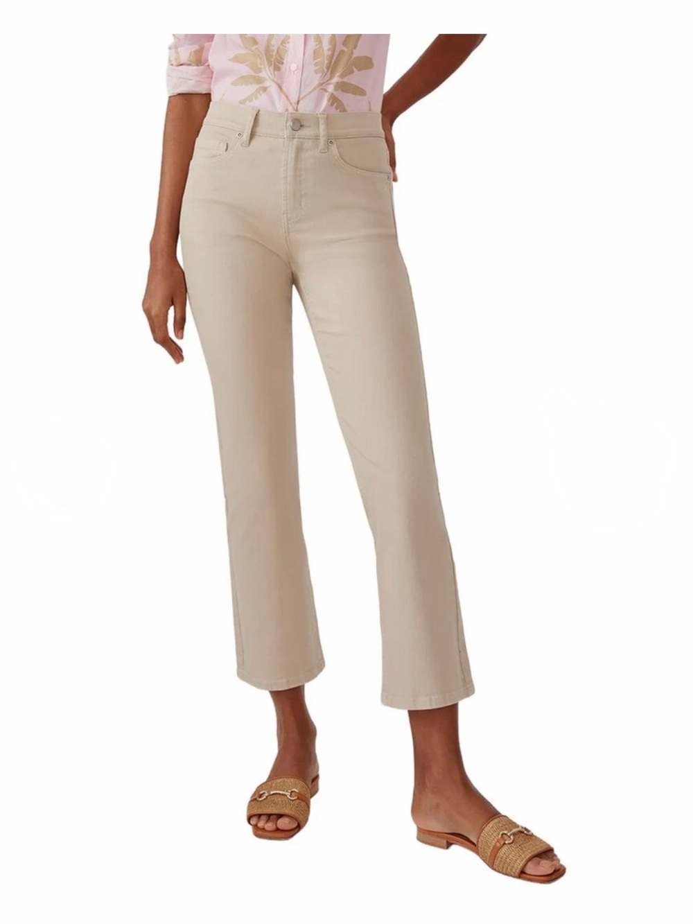 J.McLaughlin Dakota Jeans. Sand Tan. Size 8
